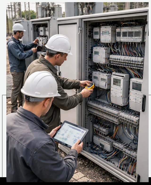 Проектирование и внедрение Smart Grid и энергосетей в Октябрьском