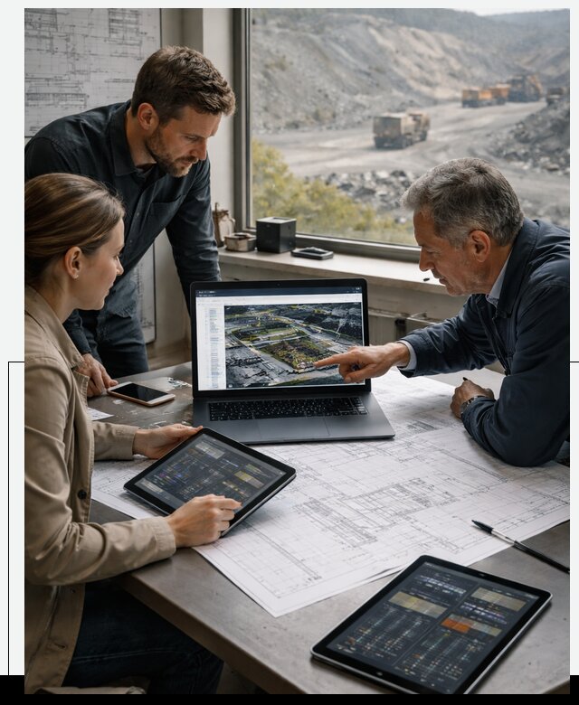 Разработка и внедрение систем для горнодобычи в Октябрьском