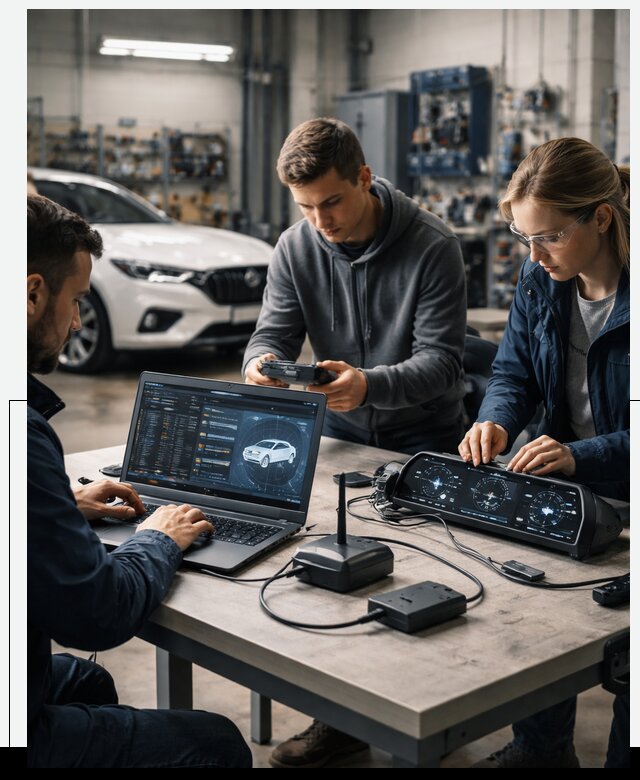 Разработка Connected Car и ПО для автопрома в Октябрьском