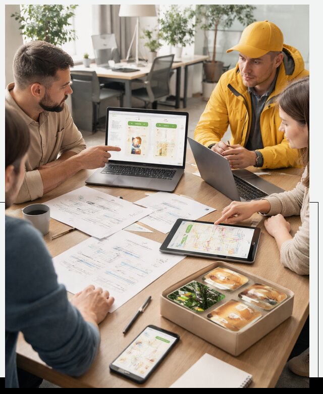 Разработка агрегатора доставки еды в Октябрьском от 15536 р., АвикейКтб