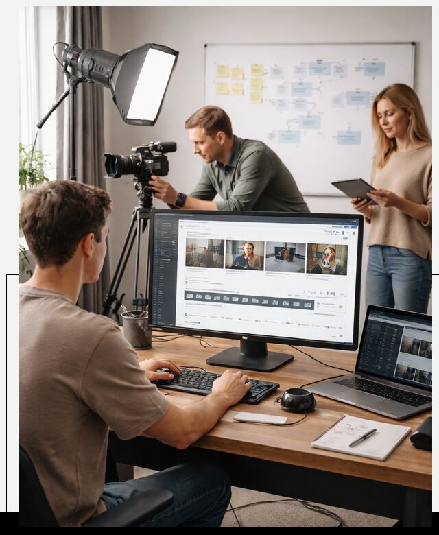Платформа видеохостинга для онлайн обучения в Октябрьском